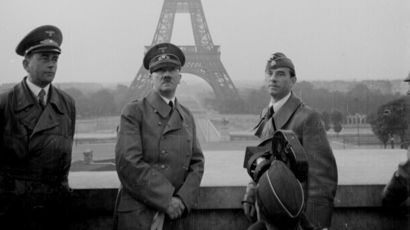Adolf Hitler in Paris, June 23, 1940