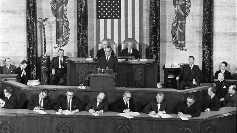 President Johnson - State of the Union